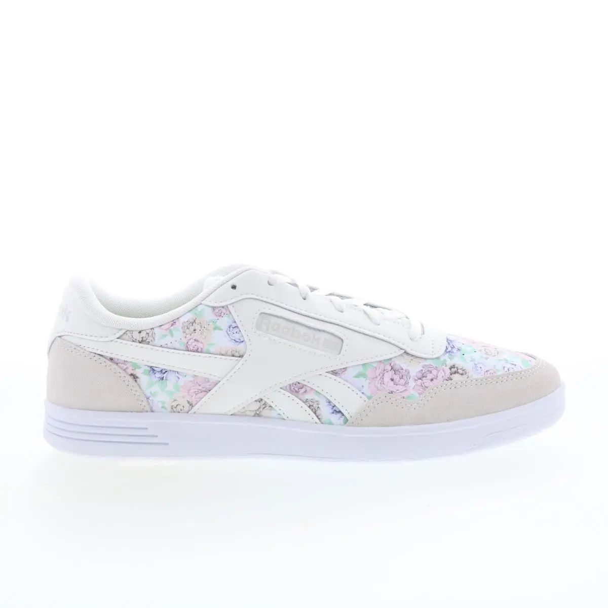 Reebok Club Memt Womens Gray Leather Lace Up Lifestyle Sneakers Shoes 11 - Gray