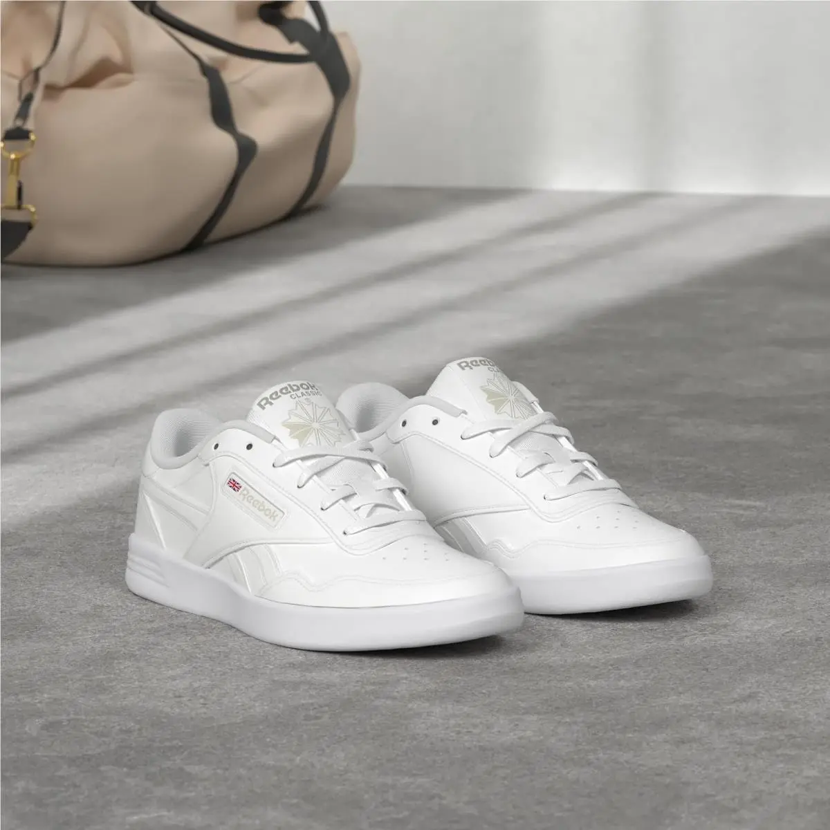 Reebok shoes - Steel/White (UPC: 0193103587698) 1