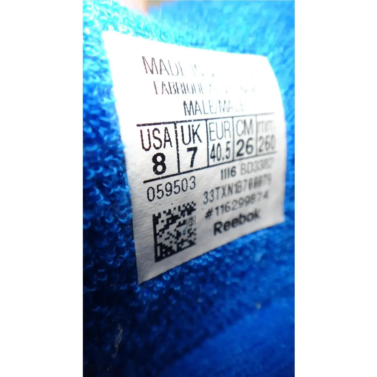 Reebok shoes - Blue 8