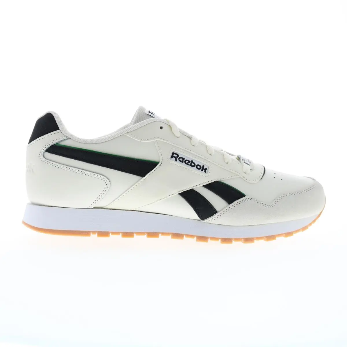 Reebok Classic Harman Run Mens Beige Leather Lifestyle Sneakers Shoes 12.5
