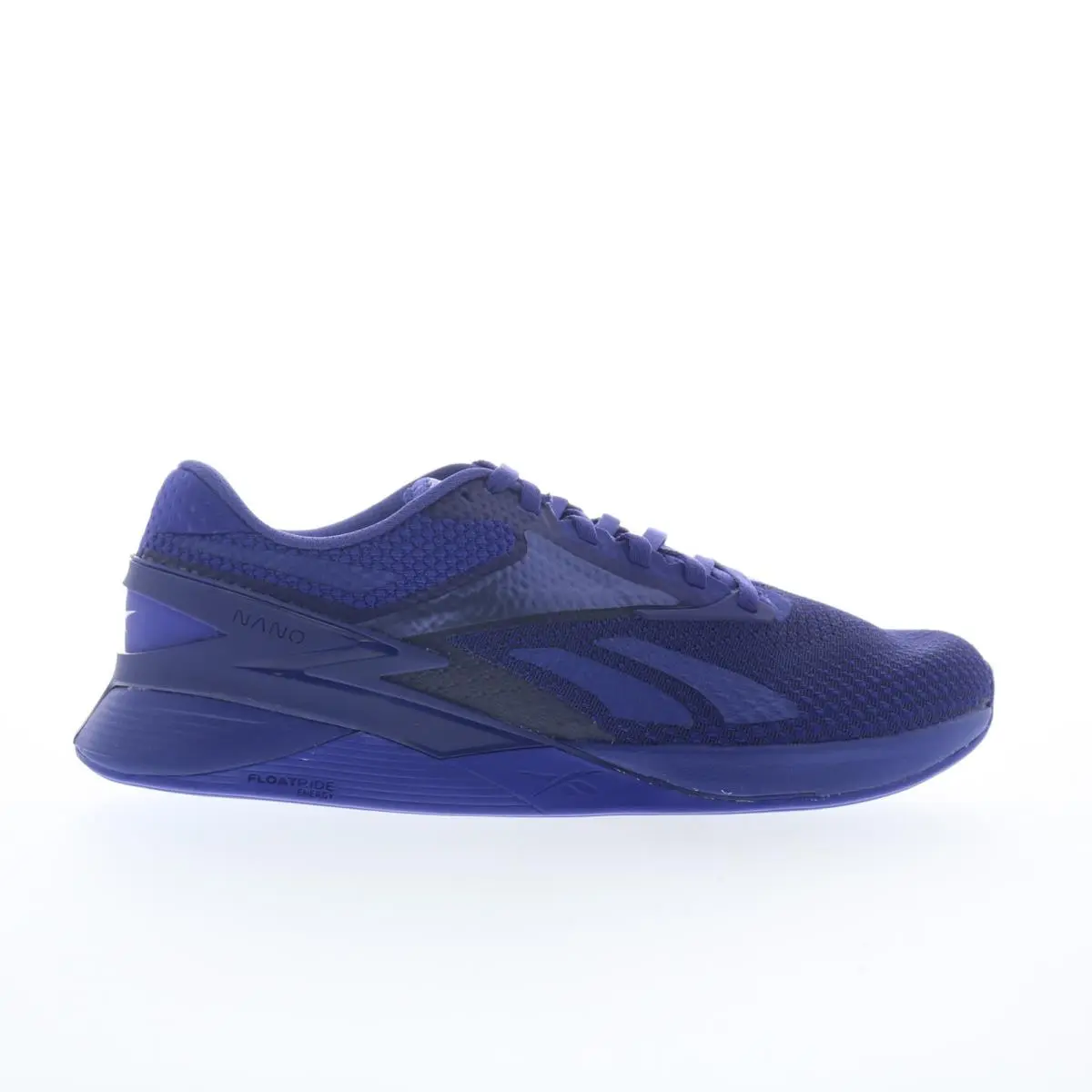 Reebok Nano X3 Womens Purple Canvas Lace Up Athletic Cross Training Shoes 9.5
