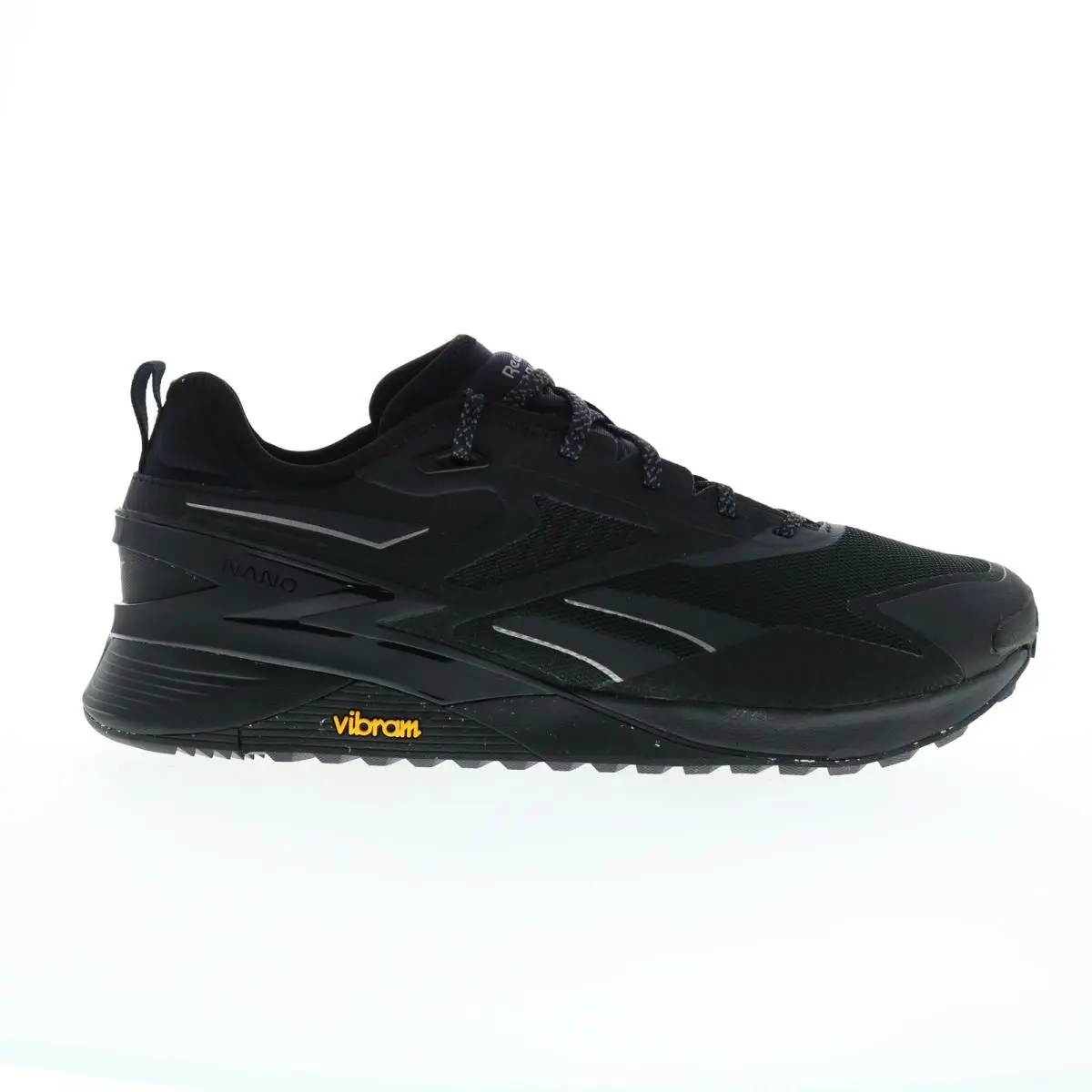 Reebok Nano X3 Adventure Mens Black Canvas Athletic Cross Training Shoes 13