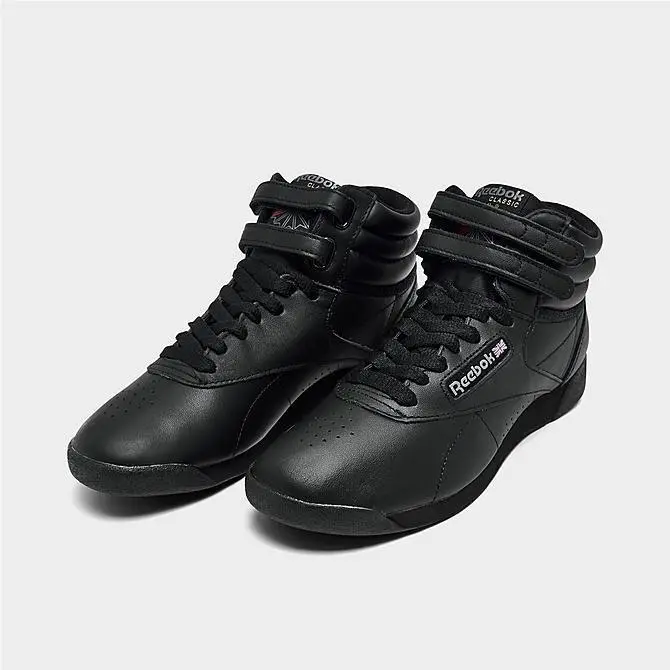 Reebok shoes - Reebok Freestyle Hi - Freestyle - Black 3