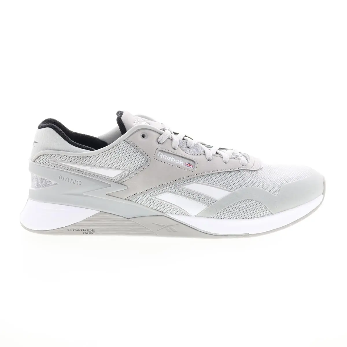 Reebok Nano Classic Mens Gray Canvas Lace Up Athletic Cross Training Shoes 13