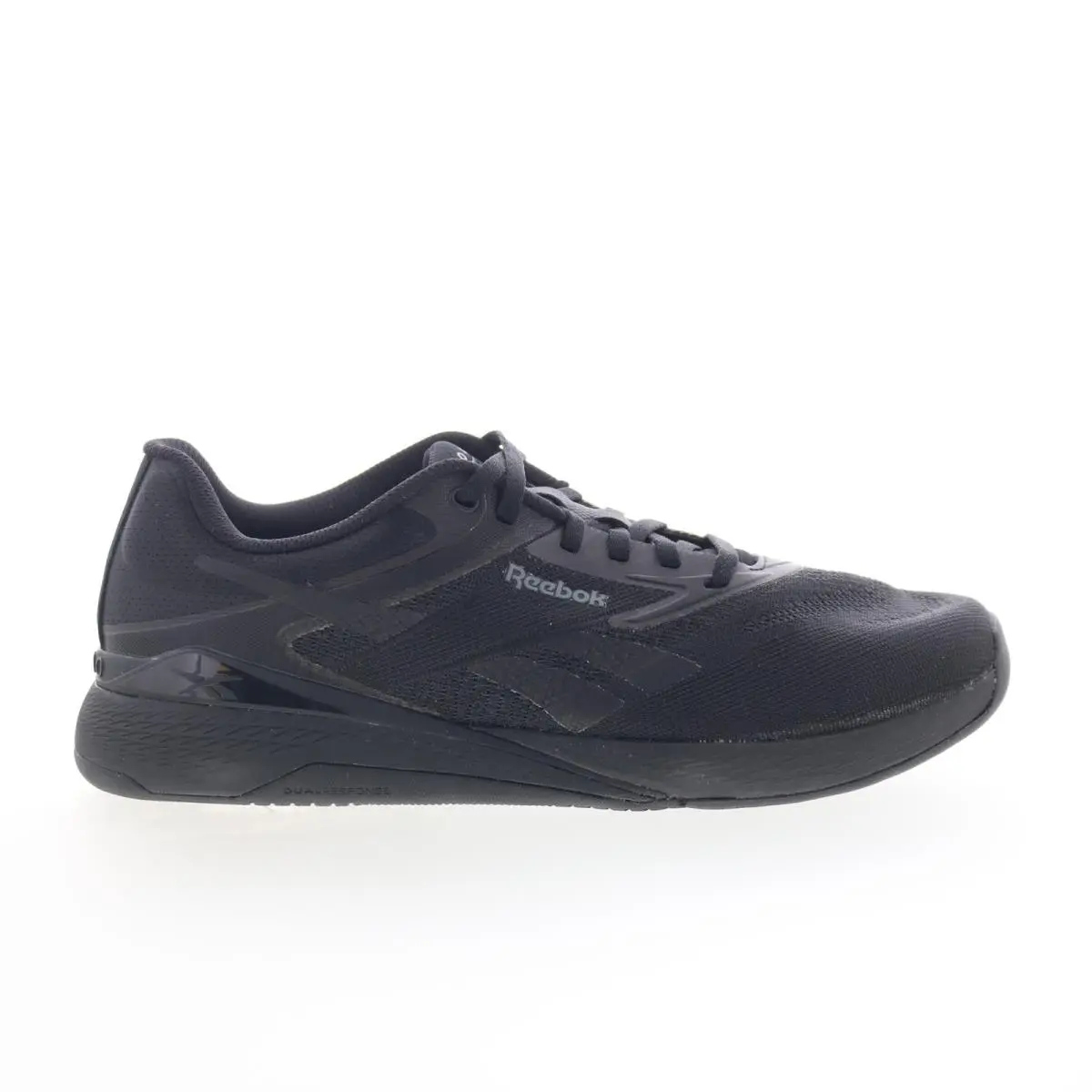 Reebok Nano X5 Mens Black Mesh Lace Up Athletic Cross Training Shoes 9