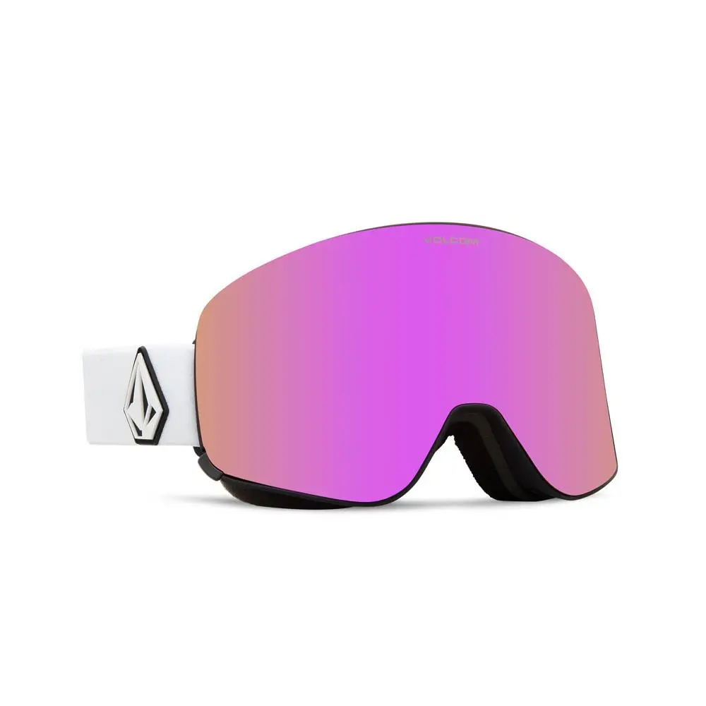 Electric Volcom Odyssey Goggles -new- Magnetic Lens Interchange + Yellow Low Light Lens