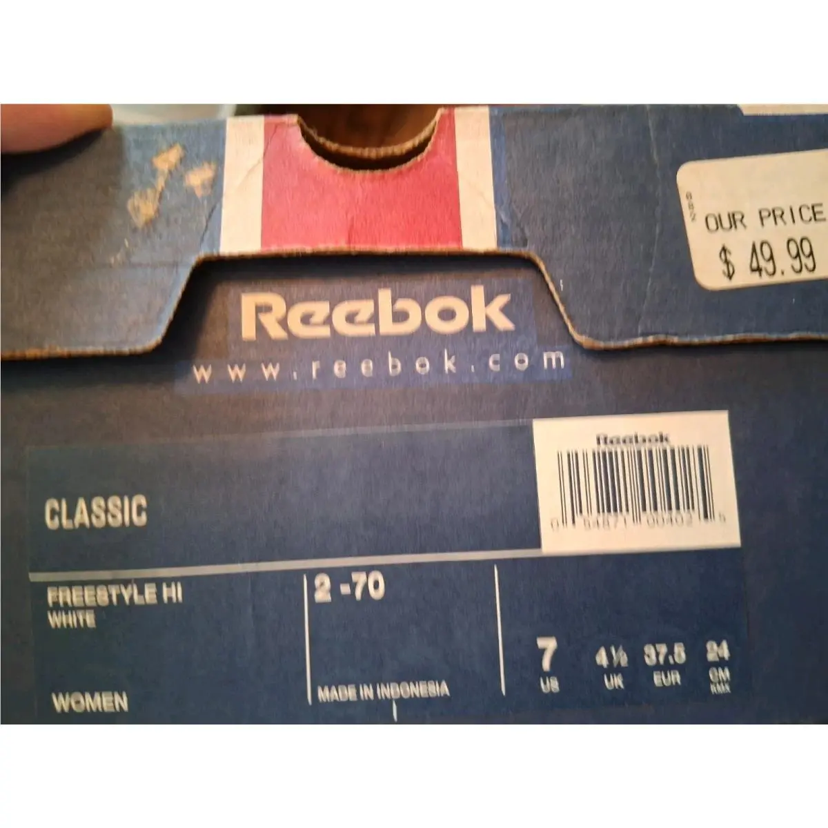 Reebok shoes - Reebok Freestyle - Freestyle - Burgundy 5
