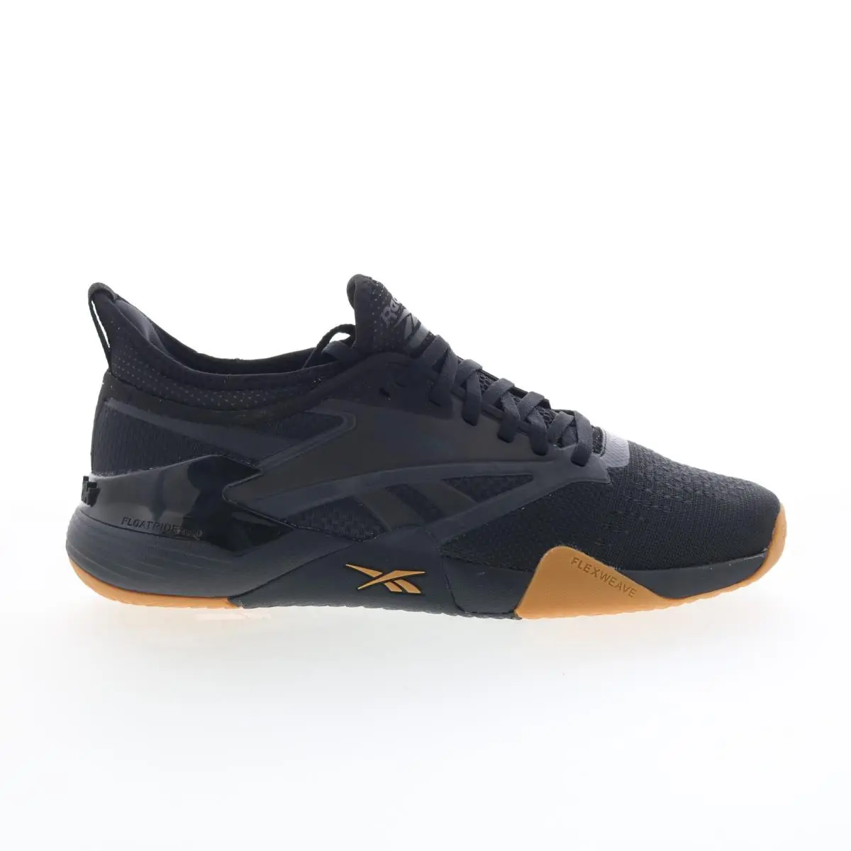 Reebok Nano Court Mens Black Mesh Lace Up Athletic Tennis Shoes 11.5