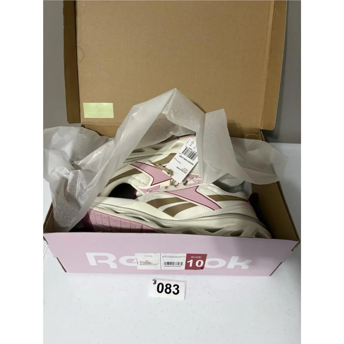 Reebok shoes - Reebok Soleus - Soleus - Cream / Pink / Gold 11