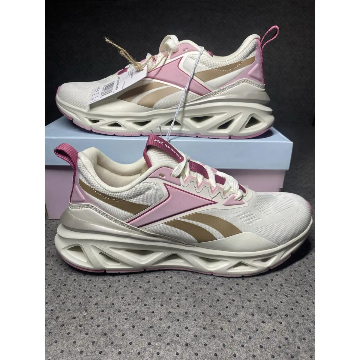 Reebok shoes - Reebok Soleus - Soleus - Cream / Pink / Gold 4