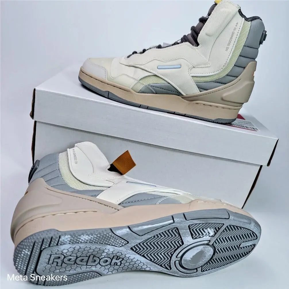 Reebok shoes - Reebok BB4K2 - 100206315 - Tan/White/Beige 8