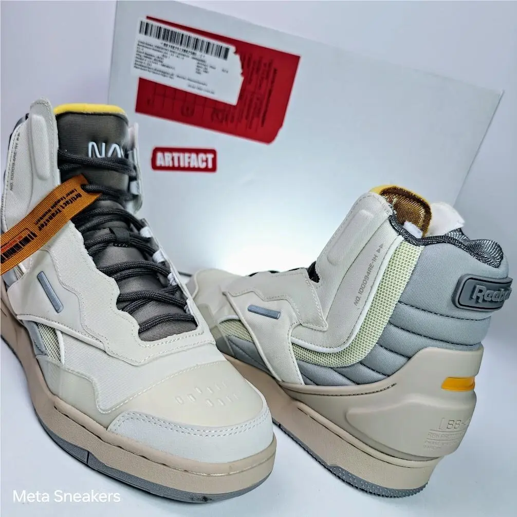 Reebok shoes - Reebok BB4K2 - 100206315 - Tan/White/Beige 3