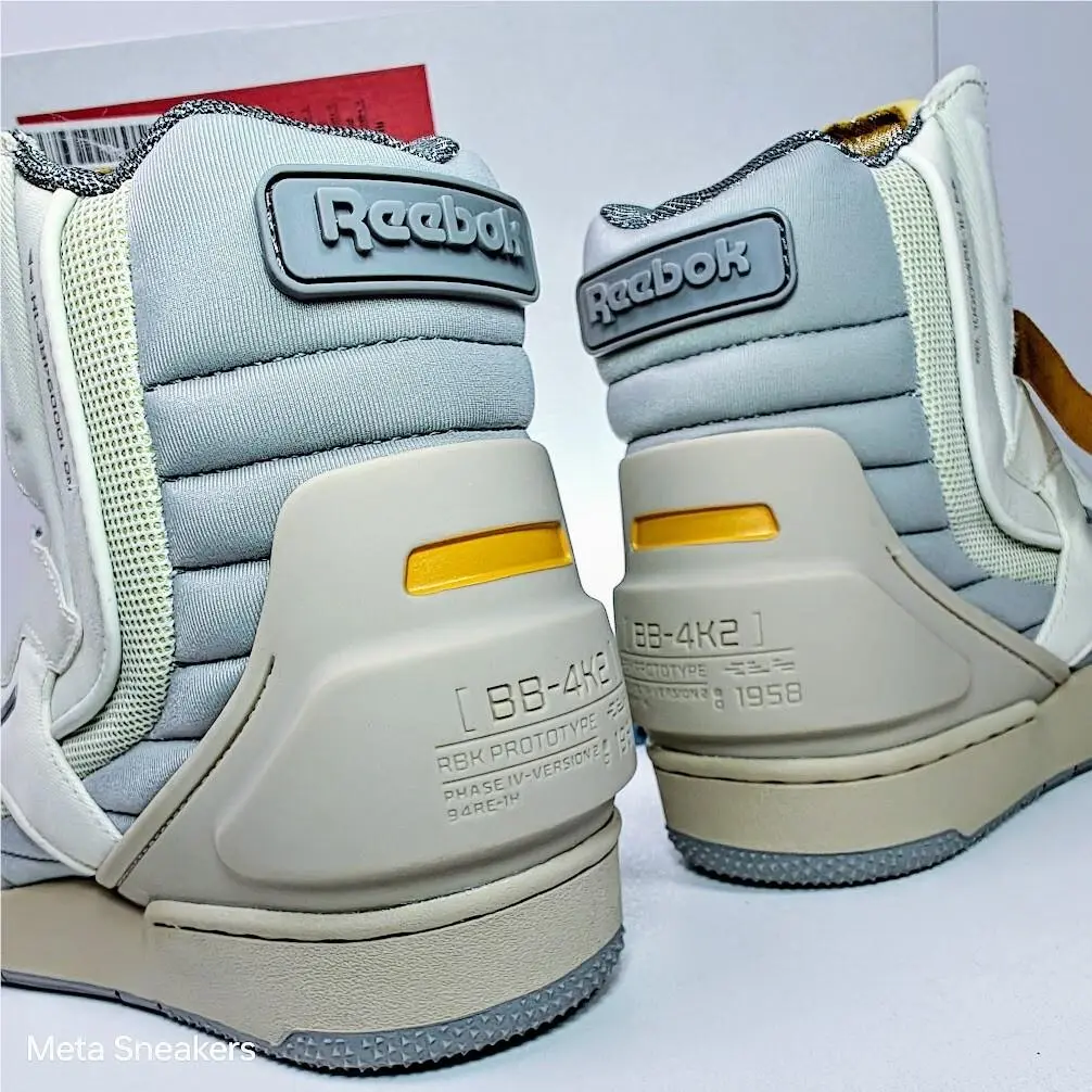 Reebok shoes - Reebok BB4K2 - 100206315 - Tan/White/Beige 4