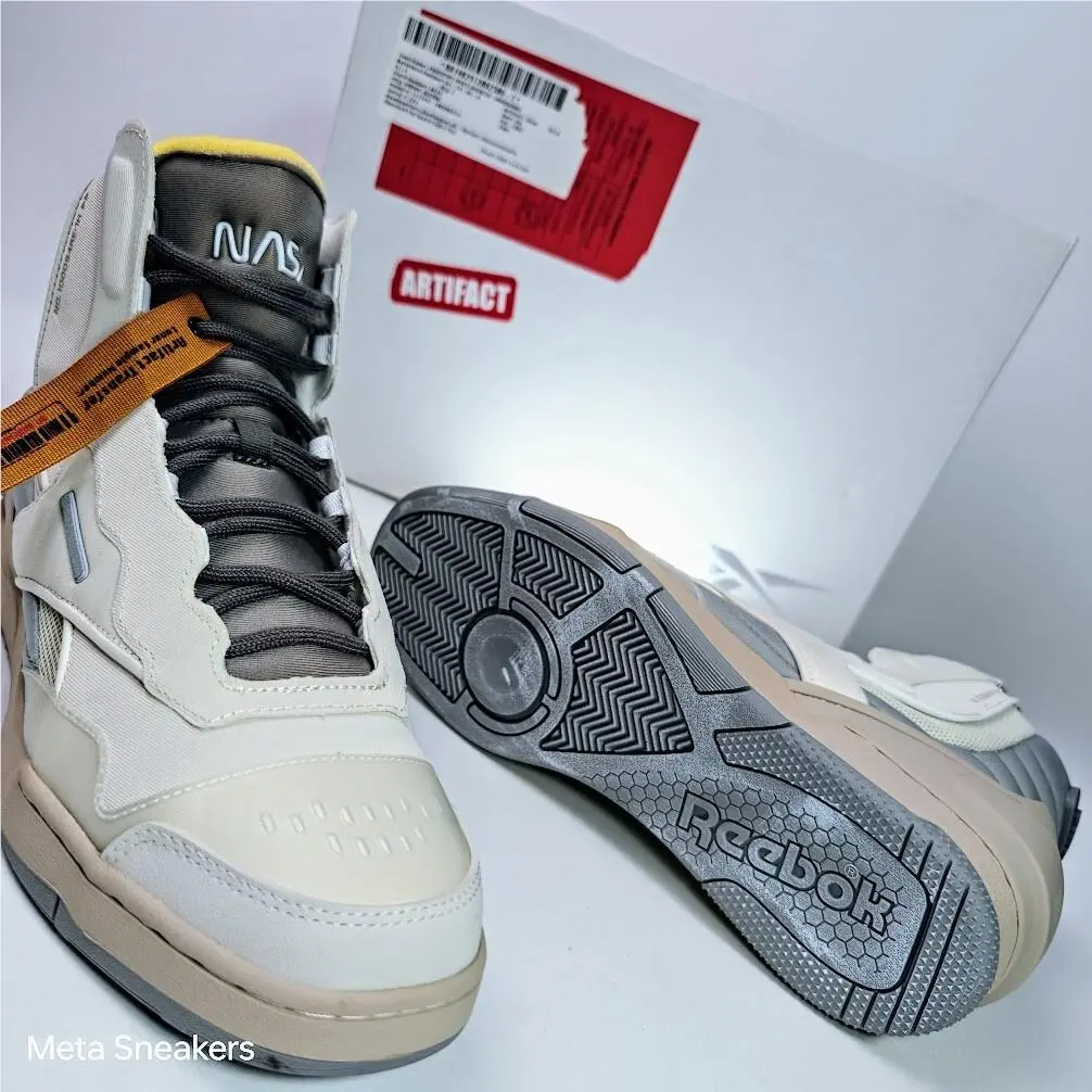 Reebok shoes - Reebok BB4K2 - 100206315 - Tan/White/Beige 5
