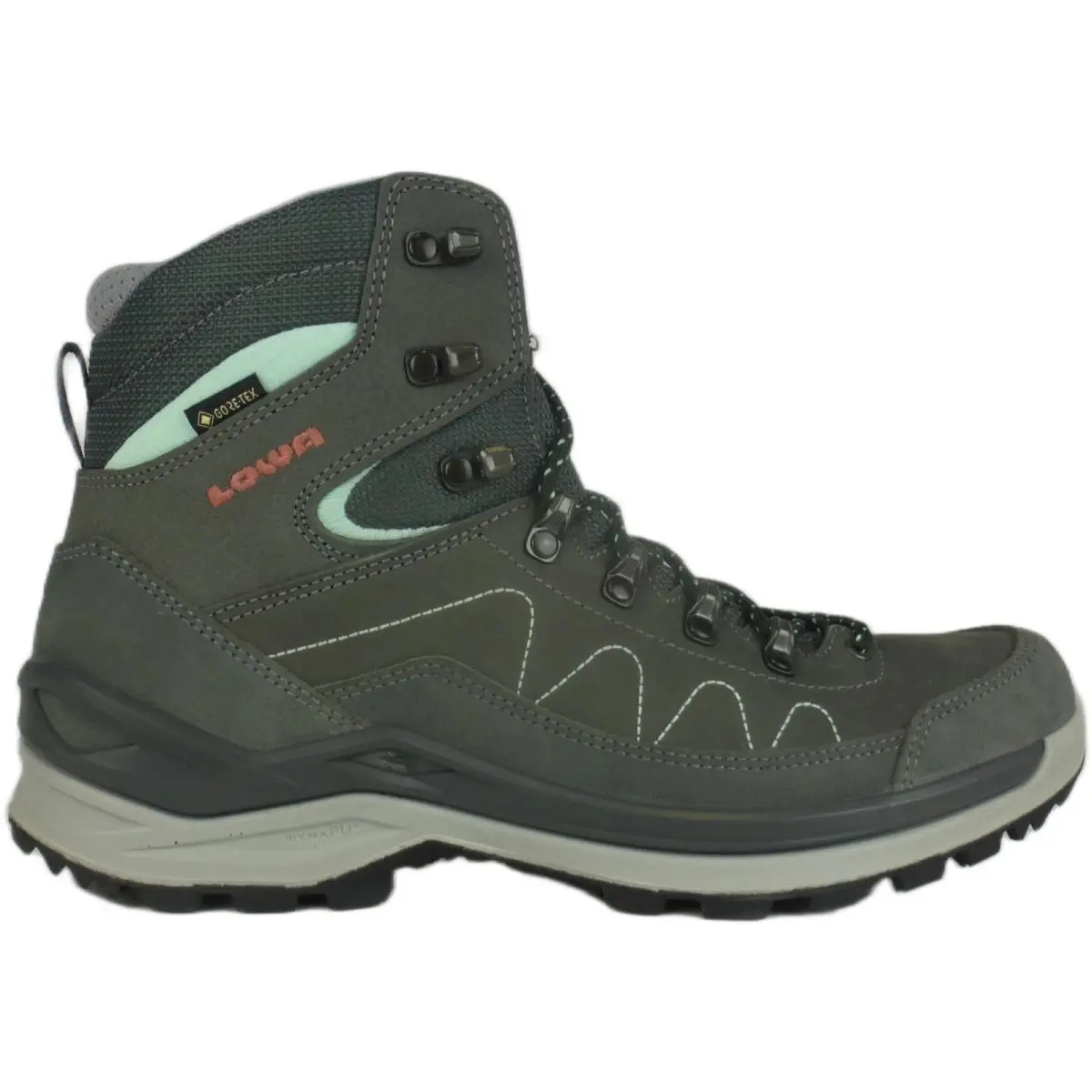 Lowa Toro Pro Gtx Mid Women`s Hiking / Trail Shoes Graphite / Jade US 9.5