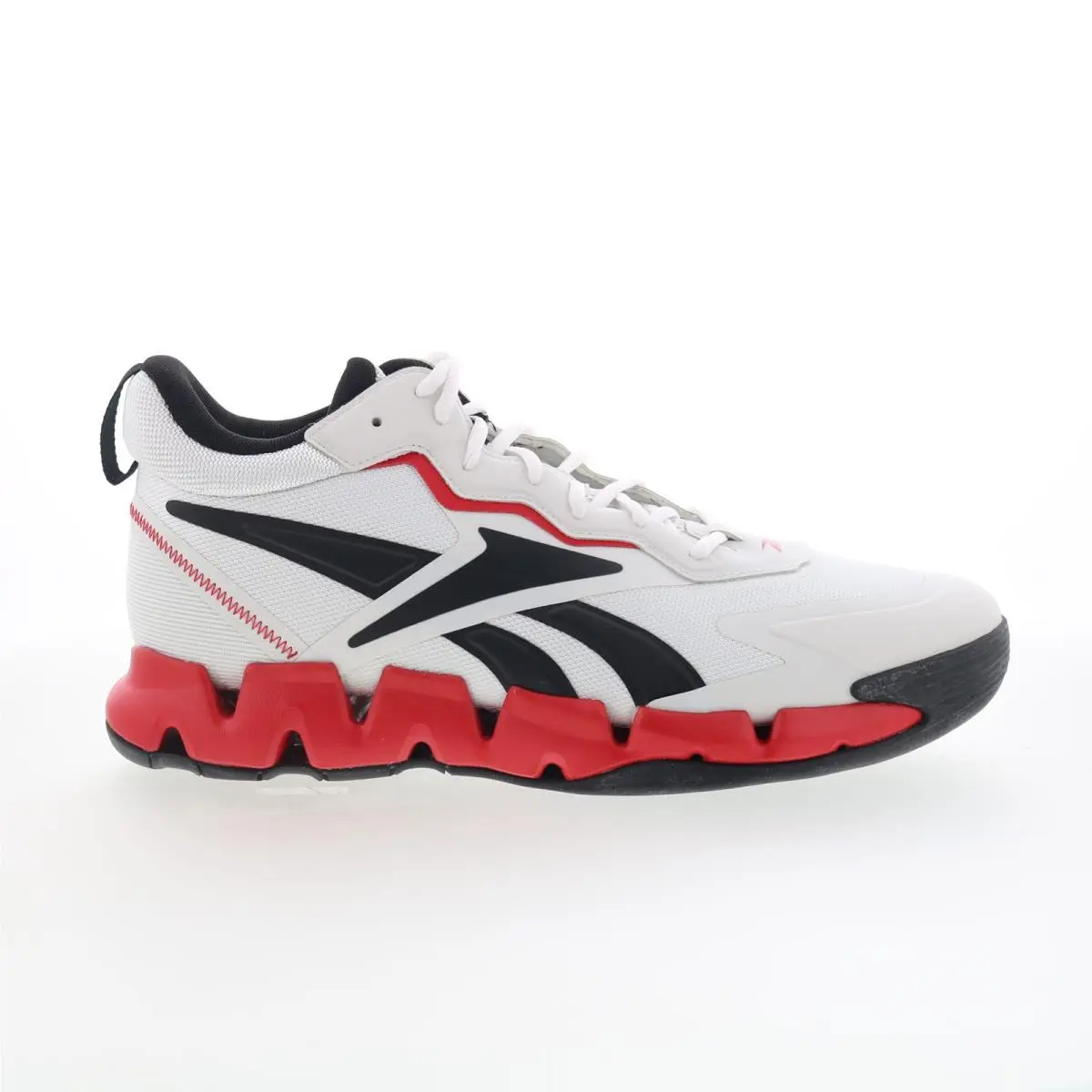 Reebok Zig Encore Mens White Synthetic Lace Up Lifestyle Sneakers Shoes 13
