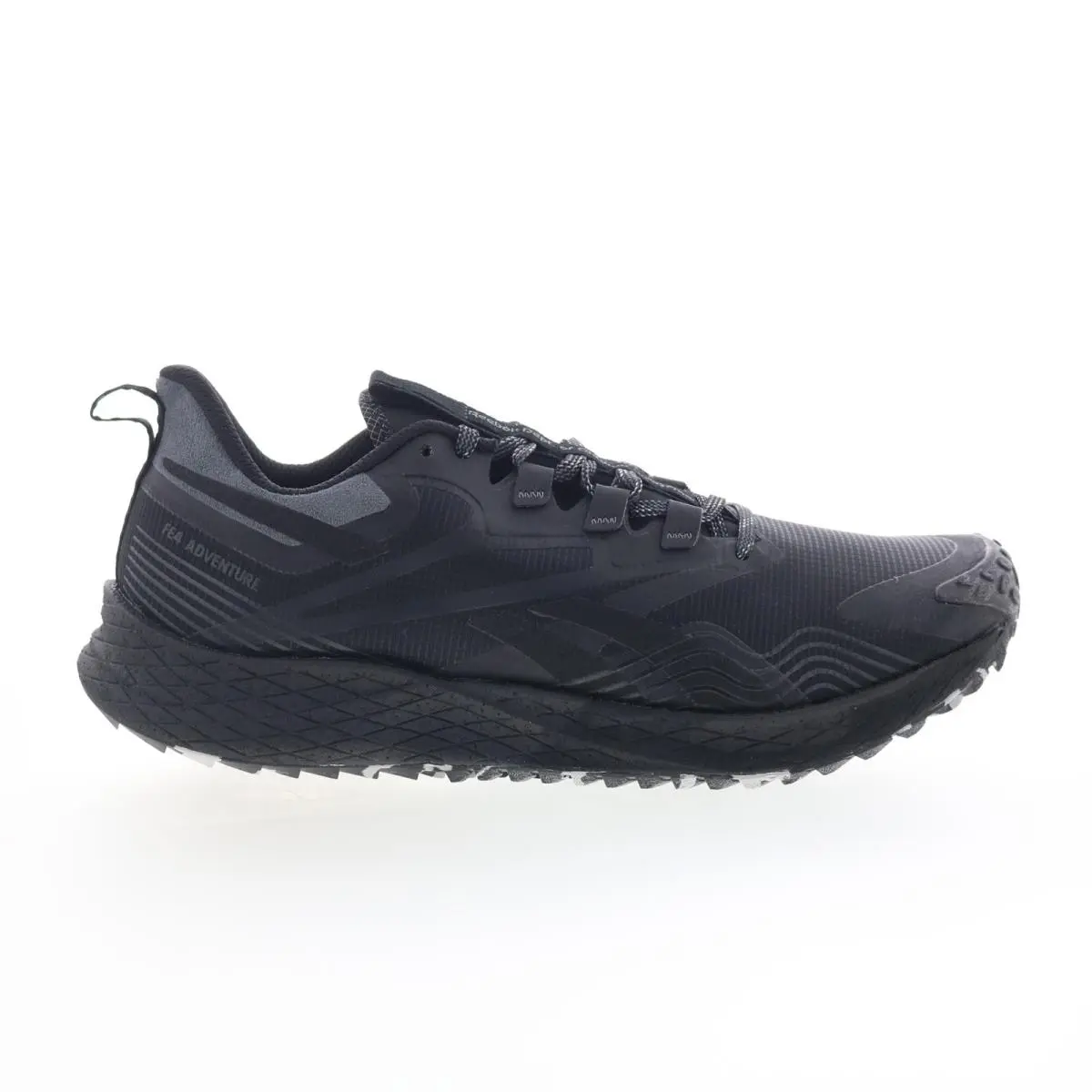 Reebok Floatride Energy 4 Adventure Mens Black Mesh Athletic Running Shoes 12
