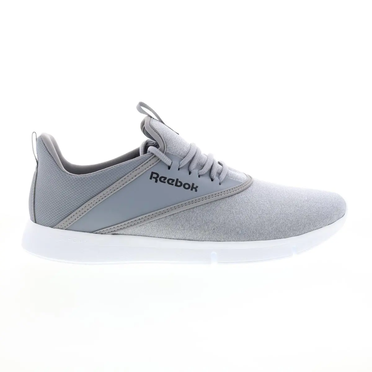 Reebok Daystart Mens Gray Canvas Lace Up Lifestyle Sneakers Shoes 11.5