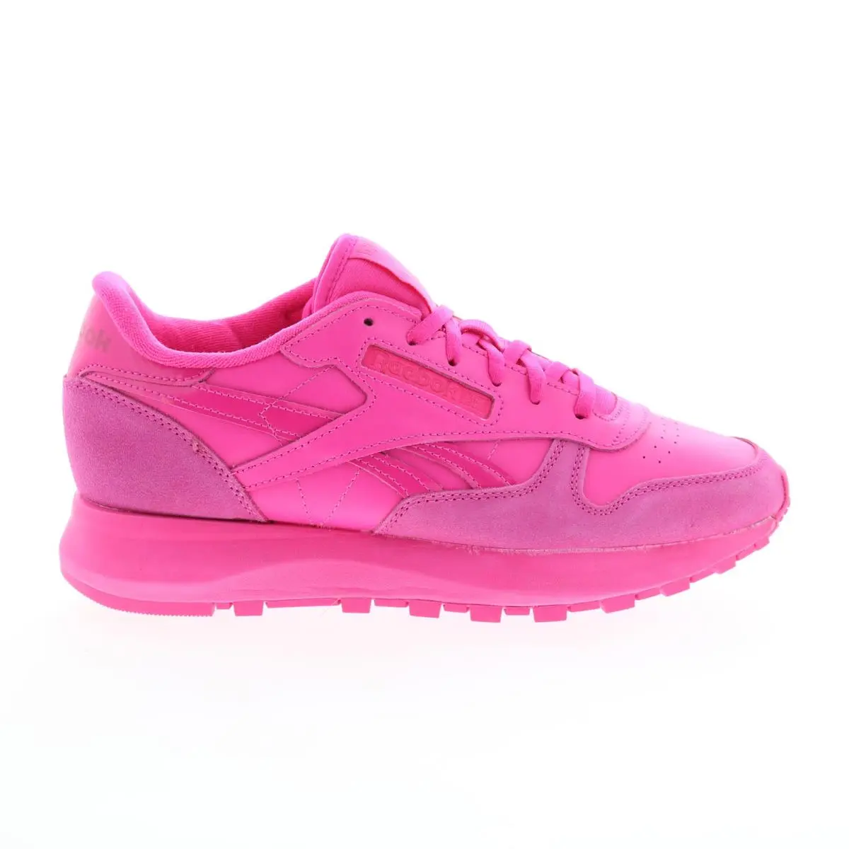 Reebok Classic Leather SP Womens Pink Suede Lifestyle Sneakers Shoes 11