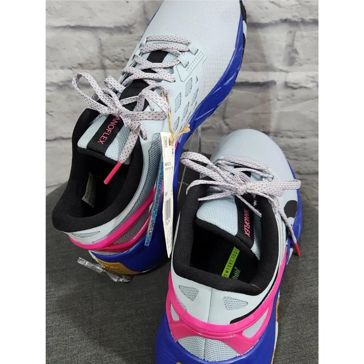Reebok shoes - Reebok Nanoflex - Nanoflex - womens shoes - Gray, Blue, Pink, Black 1