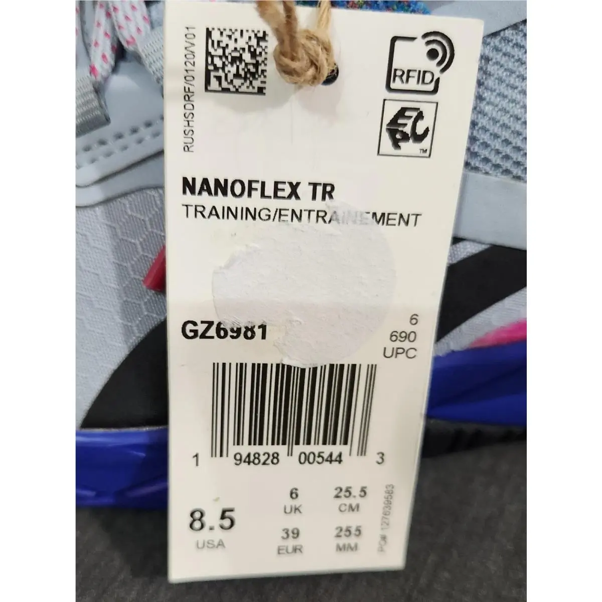 Reebok shoes - Reebok Nanoflex - Nanoflex - womens shoes - Gray, Blue, Pink, Black 4
