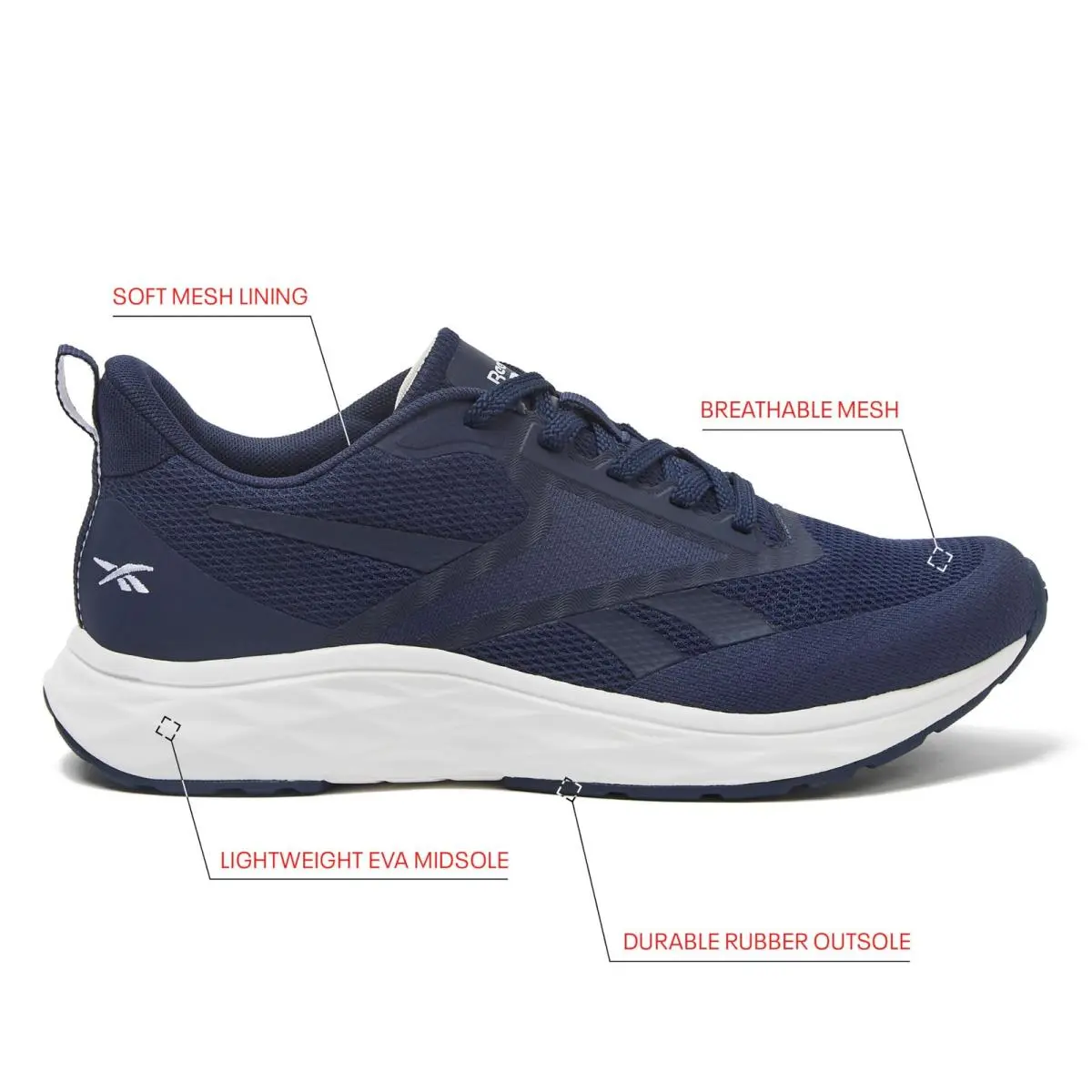 Reebok shoes - Navy/White (UPC: 198179877711) 0