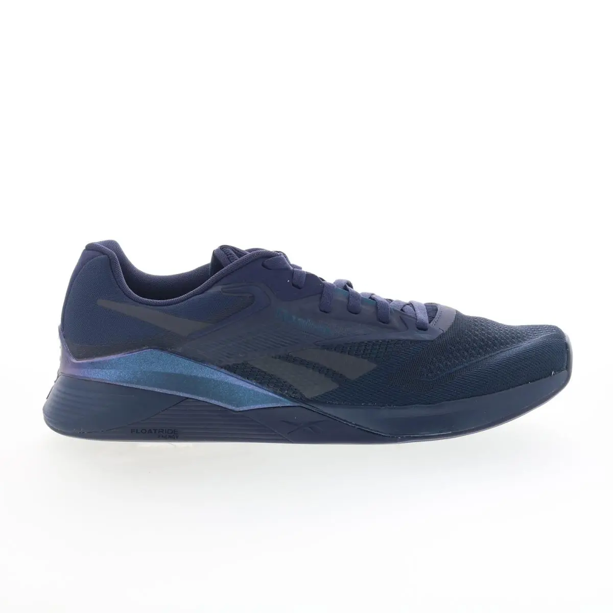 Reebok Nano X4 Mens Blue Synthetic Lace Up Athletic Cross Training Shoes 13
