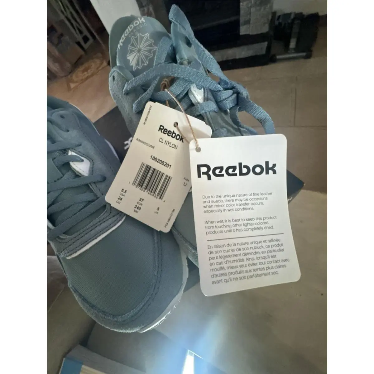 Reebok shoes - CL Nylon - Nylon - 100208201 - Blue 3