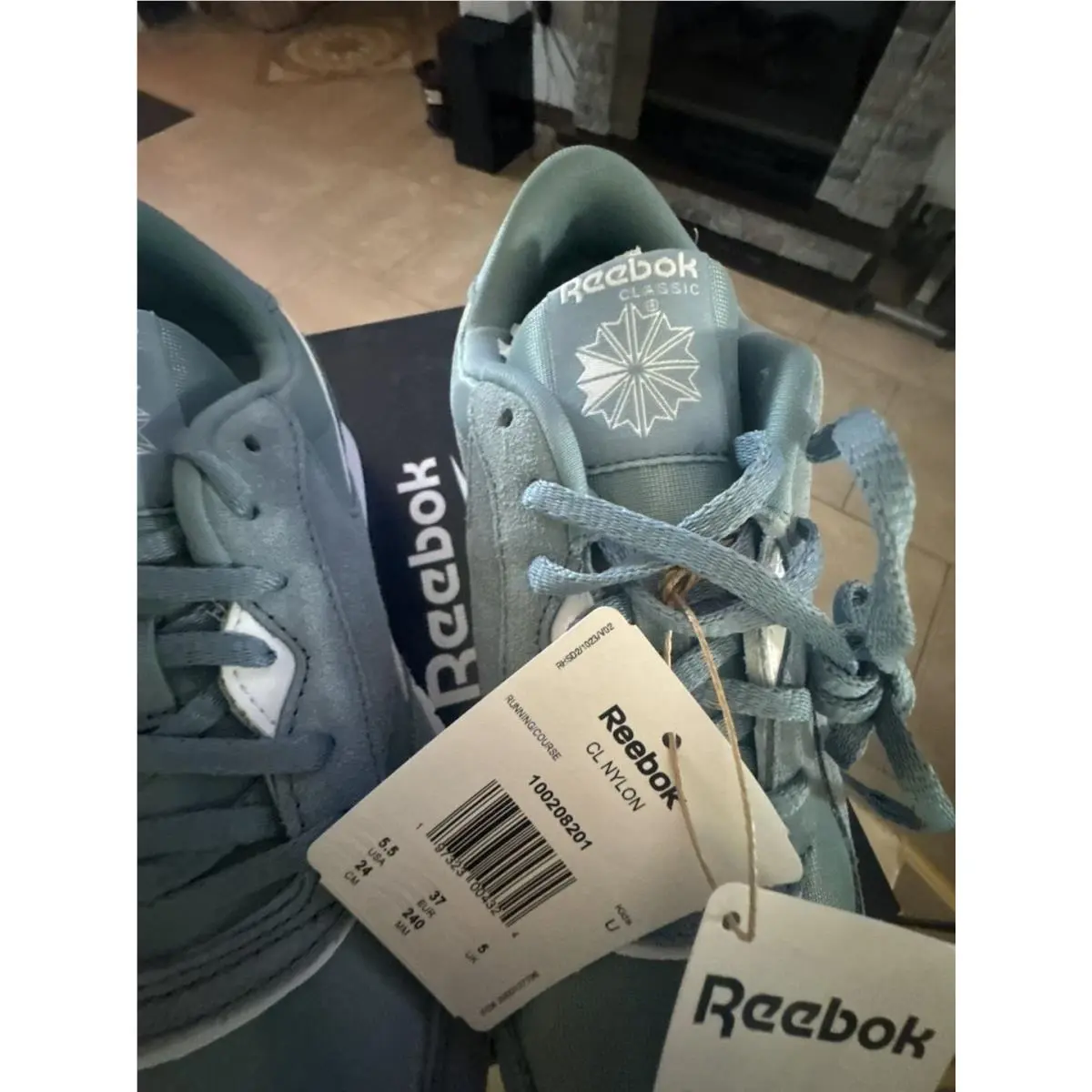 Reebok shoes - CL Nylon - Nylon - 100208201 - Blue 4