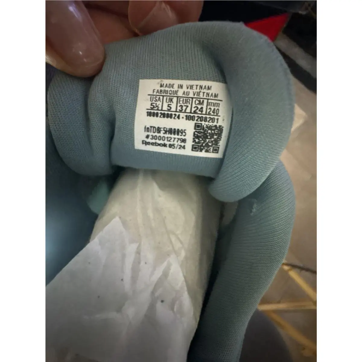 Reebok shoes - CL Nylon - Nylon - 100208201 - Blue 6
