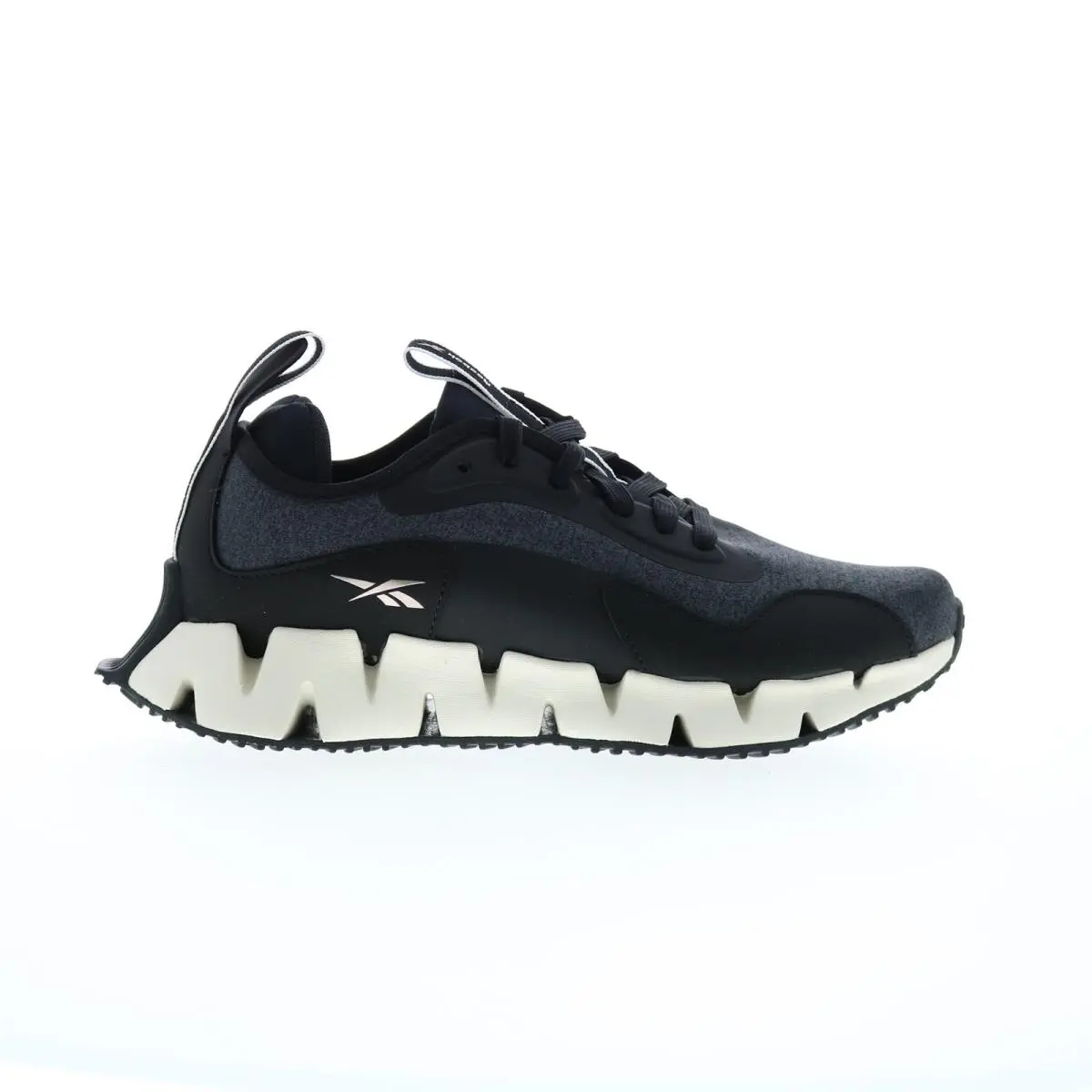 Reebok Zig Dynamica Clw Womens Black Synthetic Lifestyle Sneakers Shoes 11