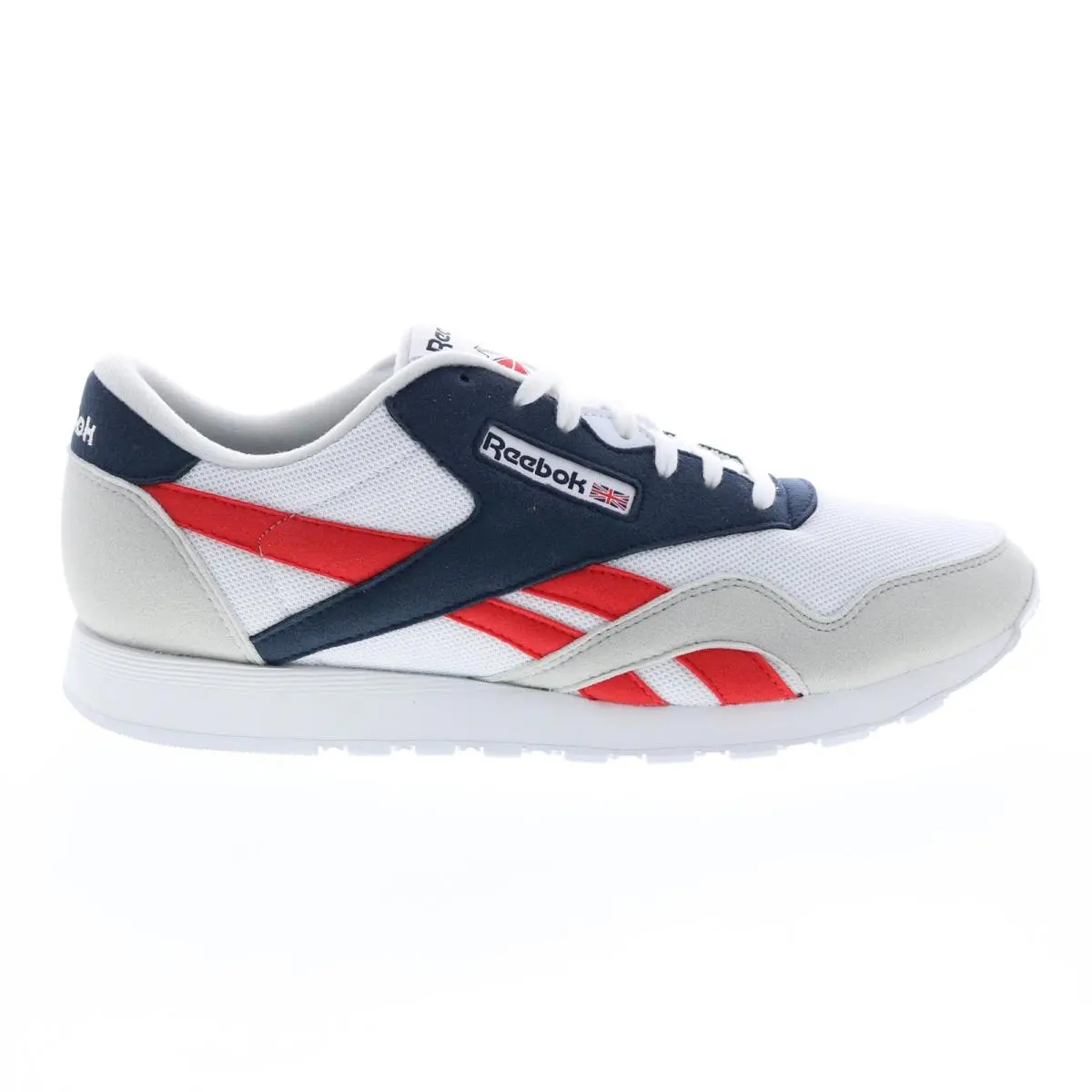 Reebok Classic Nylon GW8357 Mens White Canvas Lifestyle Sneakers Shoes 12