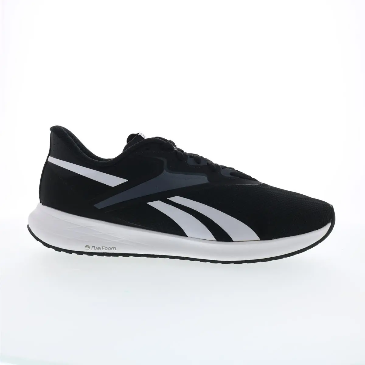 Reebok Energen Run 3 Mens Black Canvas Lace Up Athletic Running Shoes 12