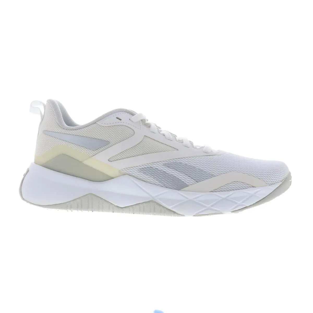 Reebok Nfx Trainer Womens White Mesh Lace Up Athletic Cross Training Shoes 9