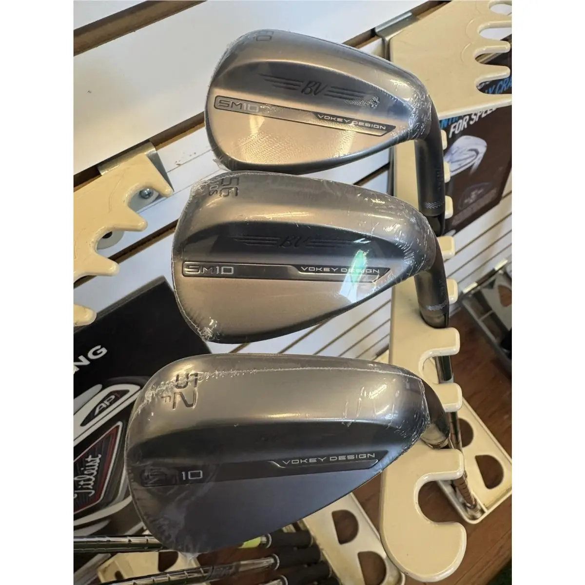 Titleist SM 10 52 56 60 Deg Wedge Set Nickel Finish