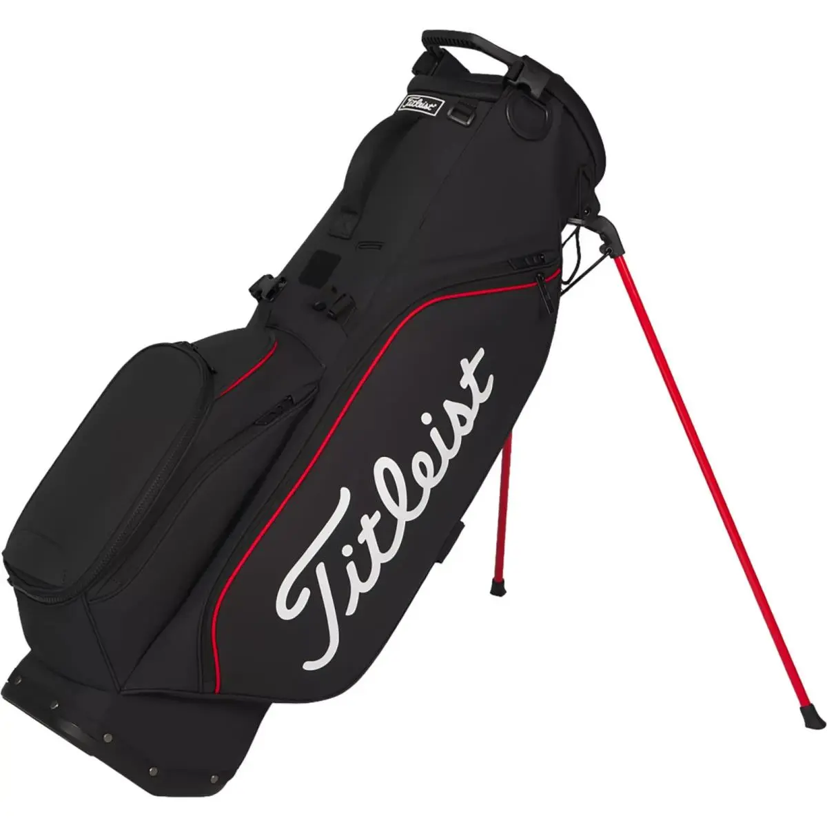 Titleist 2026 Players S5 Stand Bag Black/red/white