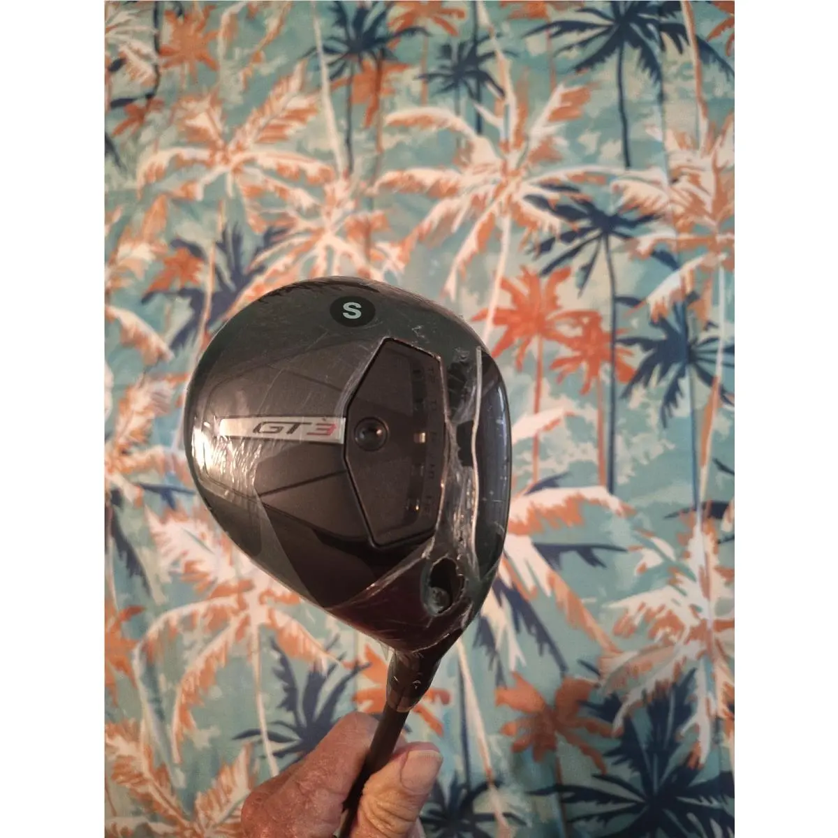 Right Hand 15° Titleist GT3 Three Wood and Head Cover