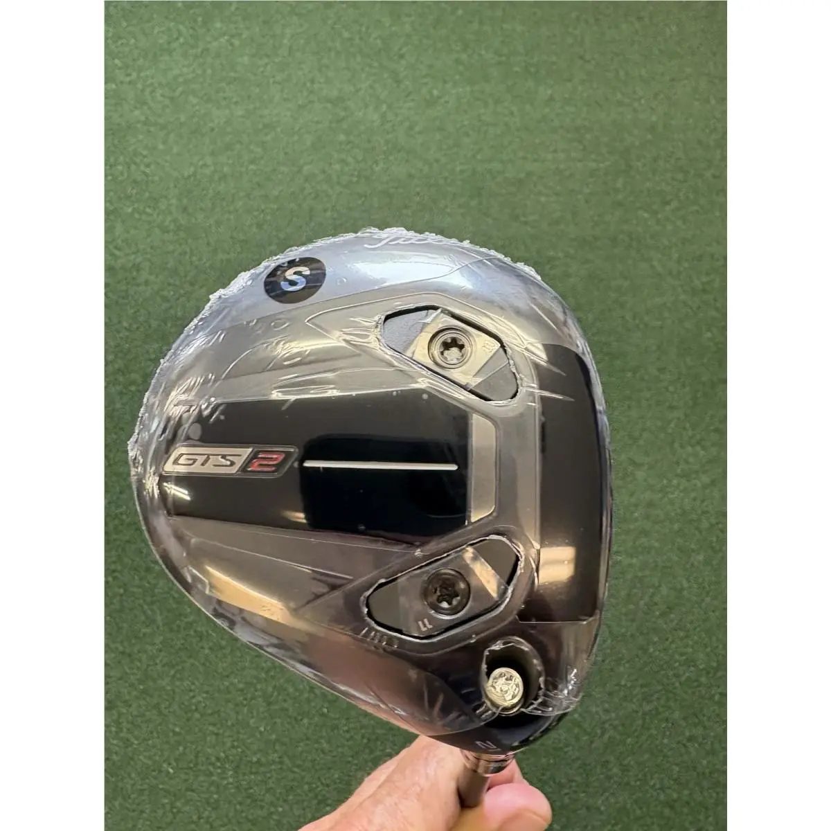 Titleist Gts 7 Wood 21 Deg W/ Tensie Blue 65 Gram Stiff Flex