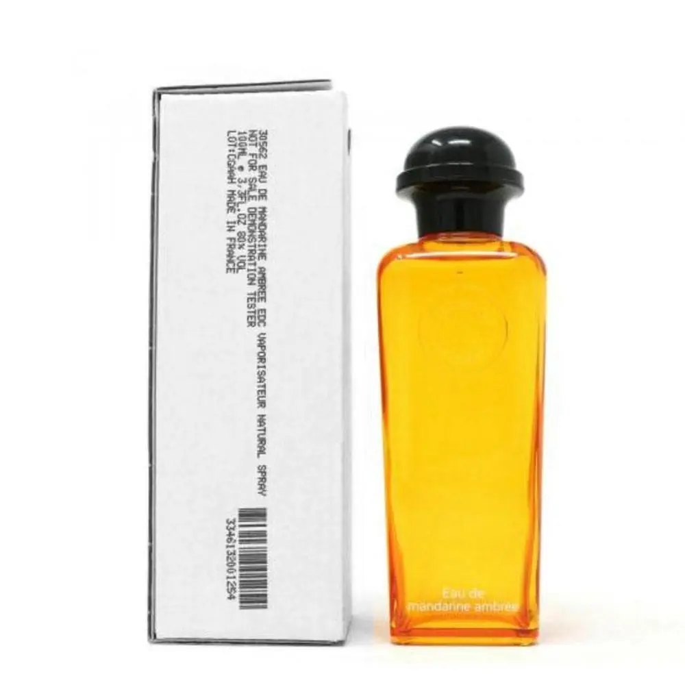 Hermes Eau De Mandarine Ambre Eau de Cologne Spray 3.3oz/100ml Tester