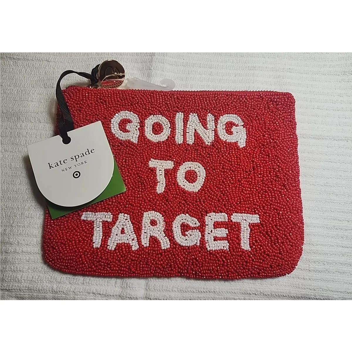 Kate Spade x Target Going To Target Beaded Clutch Exclusive Ships Fast
