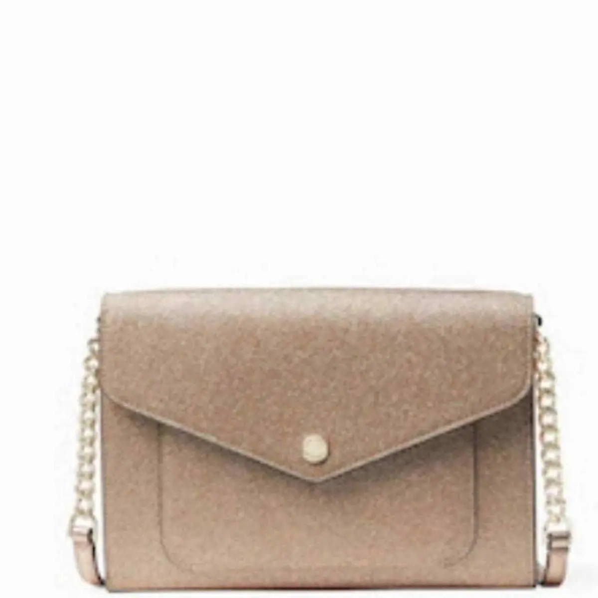 Kate Spade Tinsel Flap Crossbody IN Rose Gold