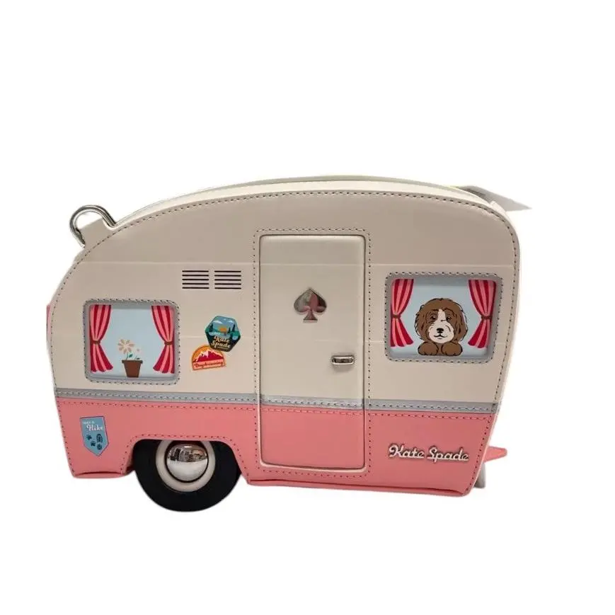 Kate Spade Day Tripper Camper Van Novelty Crossbody Bag with Dust Bag
