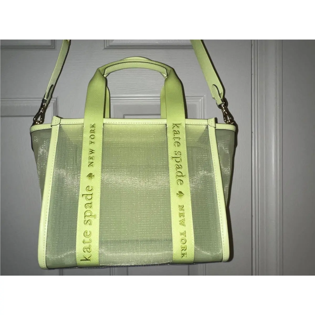 Kip KL058 Mesh Vku Melon Rinde 300 SM Tote by Kate Spade