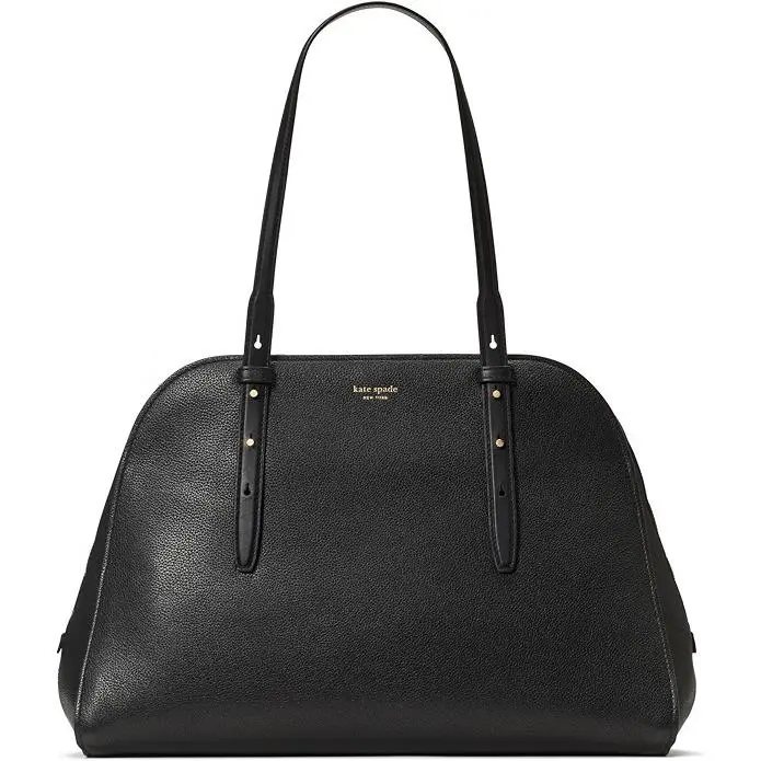 New Kate Spade New York Women`s Pebbled Leather Maise Carryall Handbag