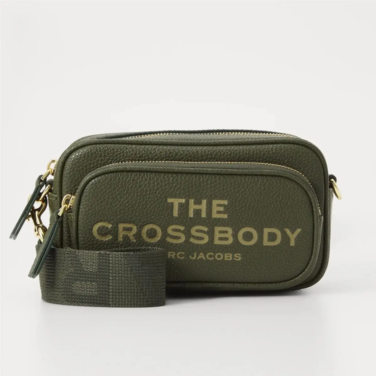 Marc Jacobs Crossbody Bag Women`s One Size Forest Green Leather Handbag GBO3841