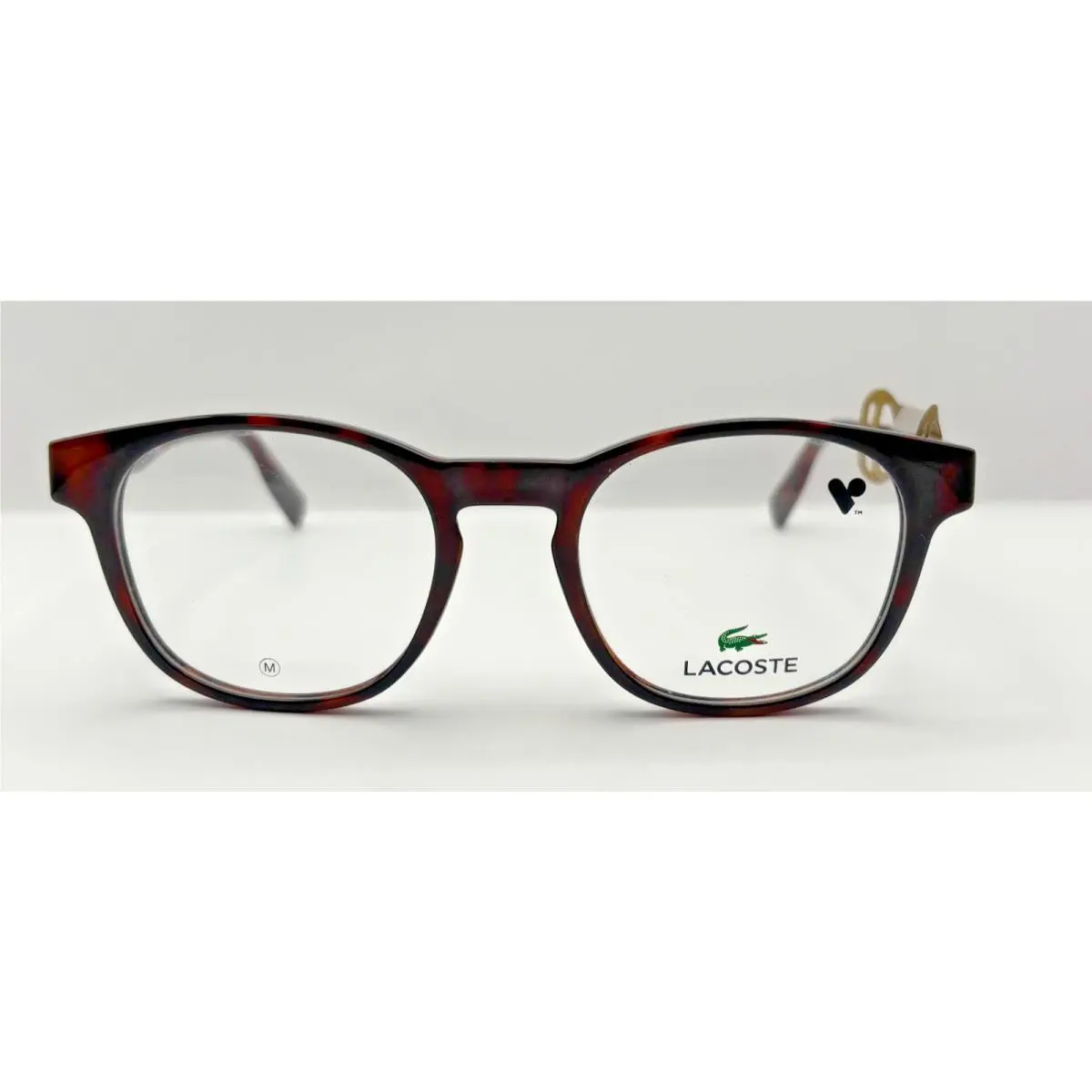 Lacoste L3654 214 Brown Tortoise Eyeglasses 46 18 135 vs