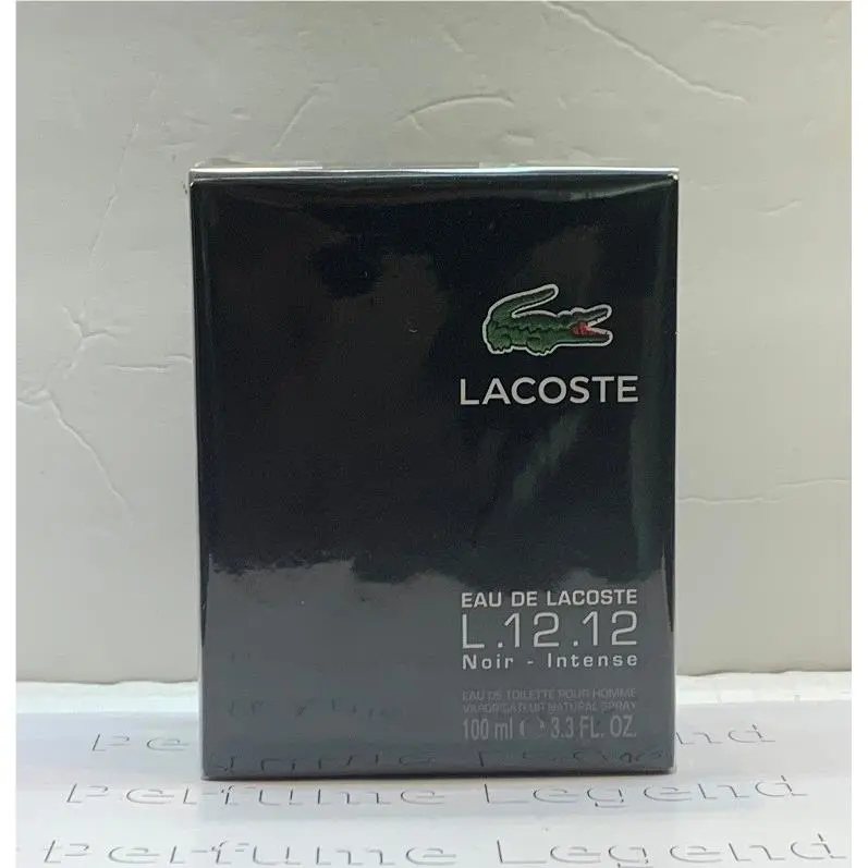 Eau DE Lacoste L12.12 Noir-intensel Lacoste Men 3.3OZ.EAU DE Toilette Spray