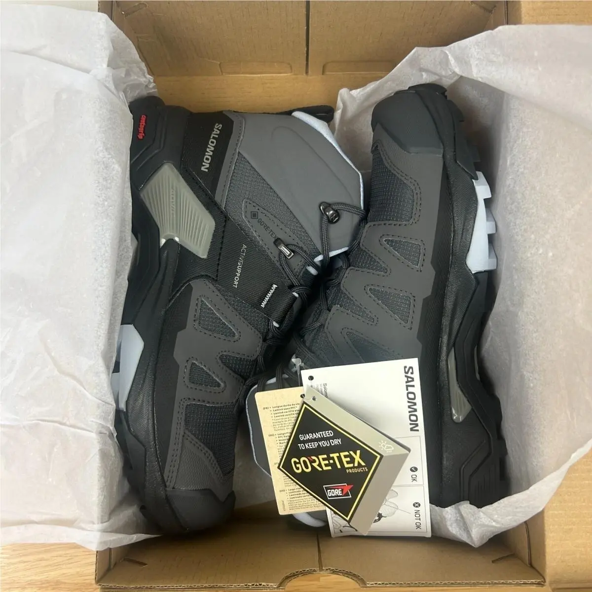 Salomon shoes - Salomon X Ultra 4 - Ultra - Gray (UPC: 193128864248) 8
