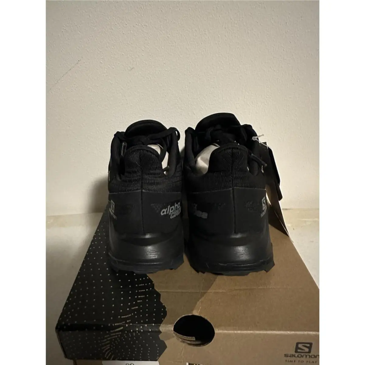 Salomon shoes - Salomon Alphacross Blast GTX W - Black 4