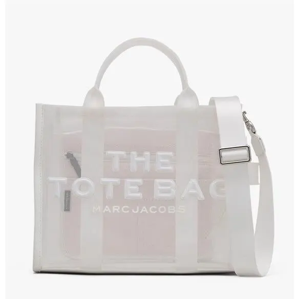 Marc Jacob’s Women’s The Mesh Medium Tote Bag - White